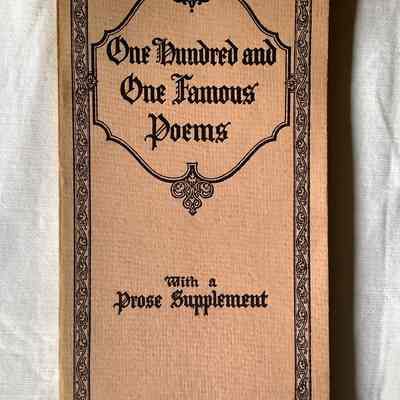 One Hundred and One Famous Poems