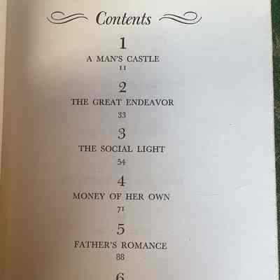 table of contents (1/2)
