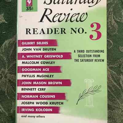 Saturday Review Reader No.3