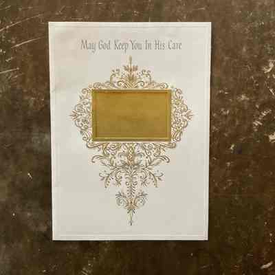 Hallmark Card (May God Keep You in His Care)