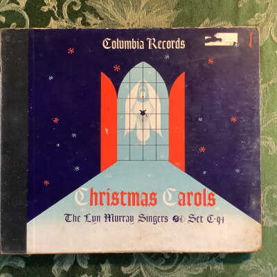Columbia record Christmas Carols: The Lyn Murray Singers, Set C-94 (Cover)