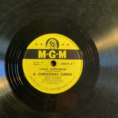 MGM record A Christmas Carol - Part 1 / Part 8