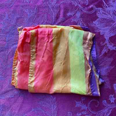 Multicolored Patterned Scarf