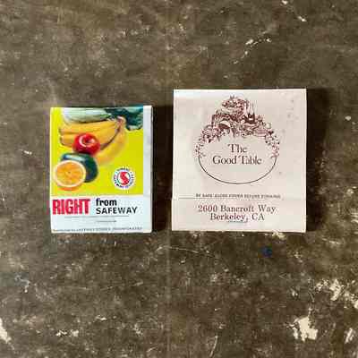 Matchbooks