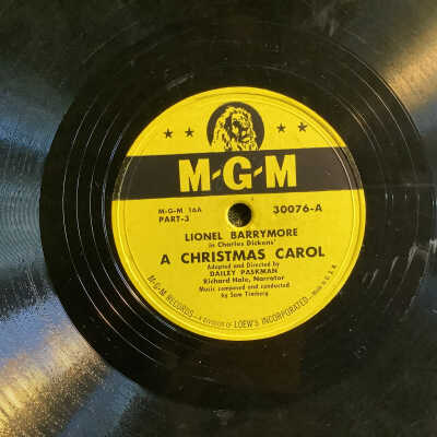 MGM record A Christmas Carol - Part 3 / Part 6