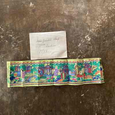 Hand painted strip from India