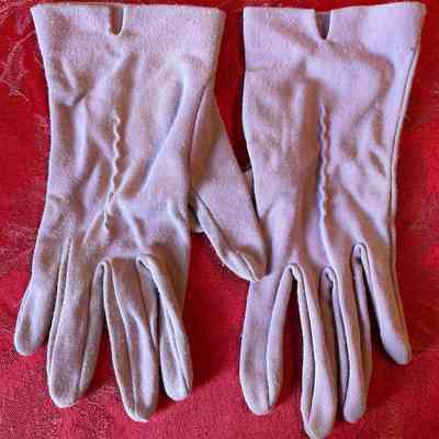 Purple Cotton Gloves