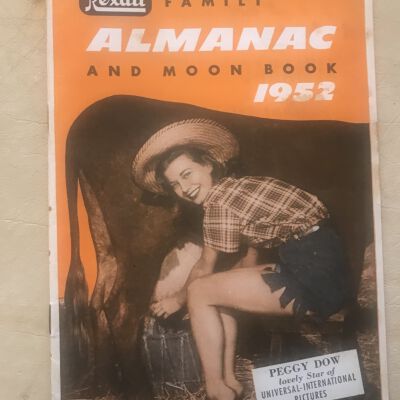 Rexall Family Almanac and Moon Book 1952