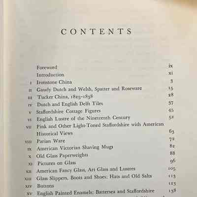 Table of contents