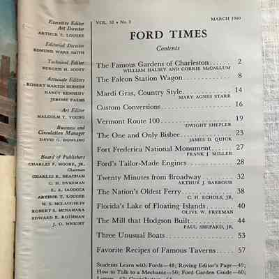 Table of contents