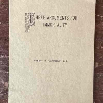 Three Arguments for Immortality