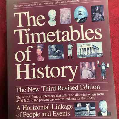 The Timetables Of History