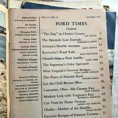 Table of contents