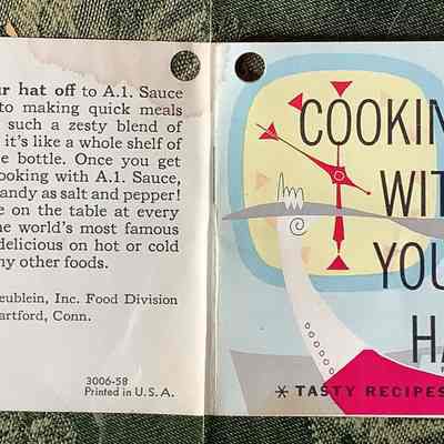 A-1 Sauce pamphlet