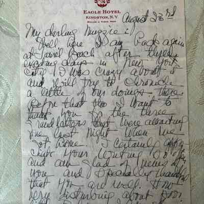 Emelita’s letter from Milford Connecticut