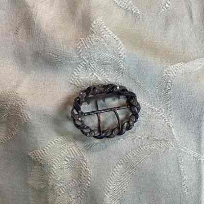 Oval Buckle Brooch