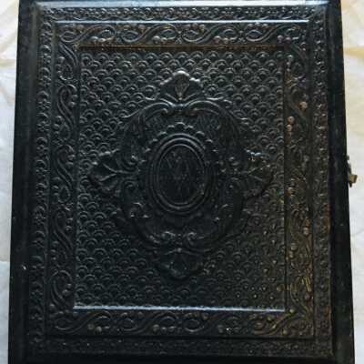 front of case