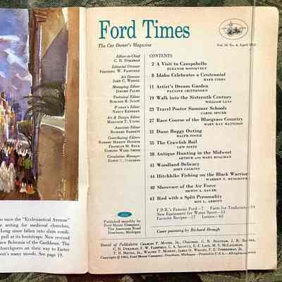 Front flyleaf and index: Painting of people on an old street by John Walsh. "Cristo Street in Old San Juan was once the 'Ecclesiastical Avenue' of Puerto Rico's capital city, the setting for medieval churches, convents and the Bishop's Palace..."