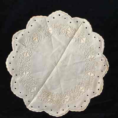 Cotton doily