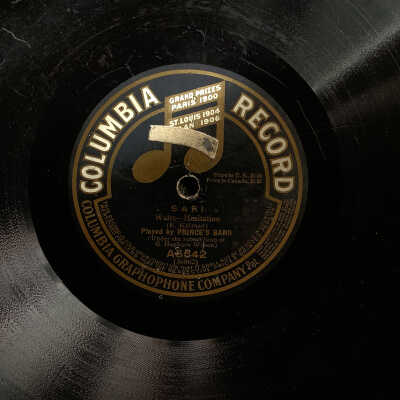Columbia record Sari Waltz—Hesitation and One Step - Prince’s Band