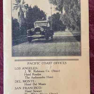 Auto Map of California