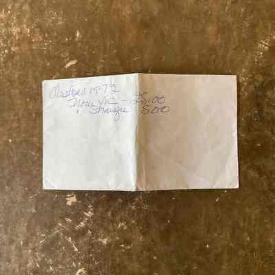 Christmas Envelope 1972