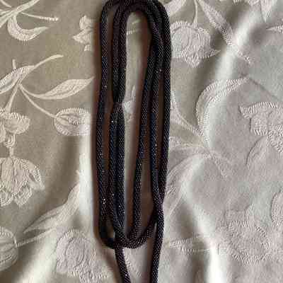 Black Rope Necklace