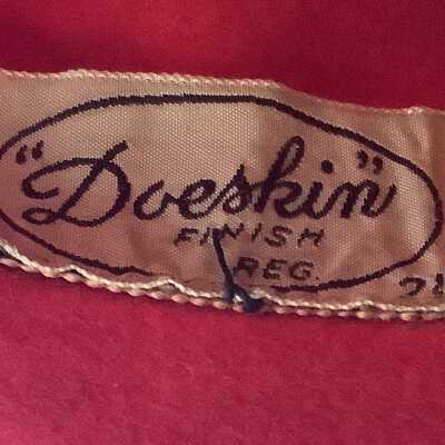 Label “Doeskin” Finish, REG 21 1/2