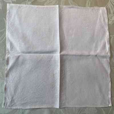 White Linen Napkin