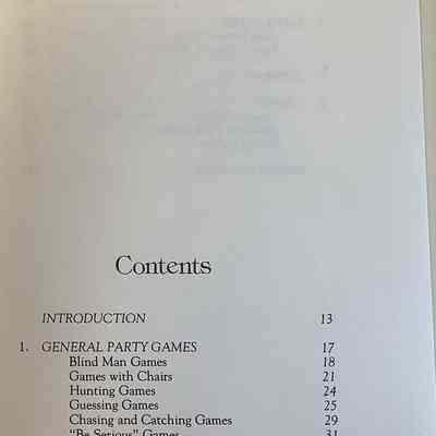 Contents Page