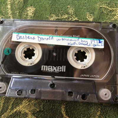 Oral History Barbara Cohen Donald 1992