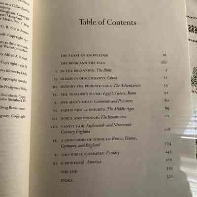 Table of Contents