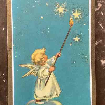 Christmas Card 1971 (Angel)