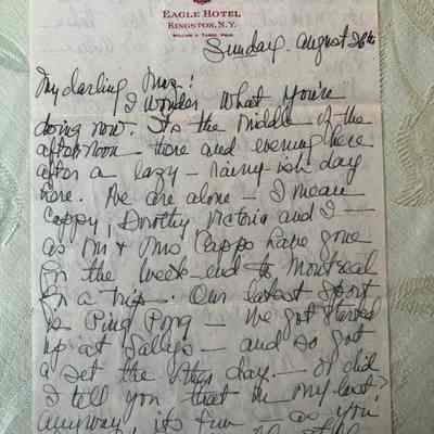 Emelita’s letter from Milford Connecticut