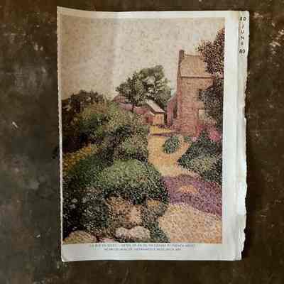 Magazine Cutout (La Rue En Soleil)