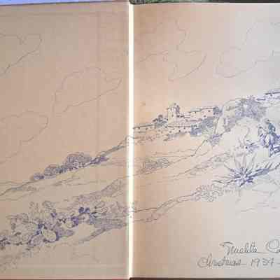 inside front cover; inscription