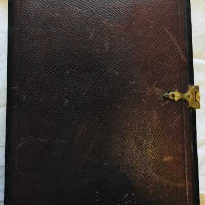 front of case