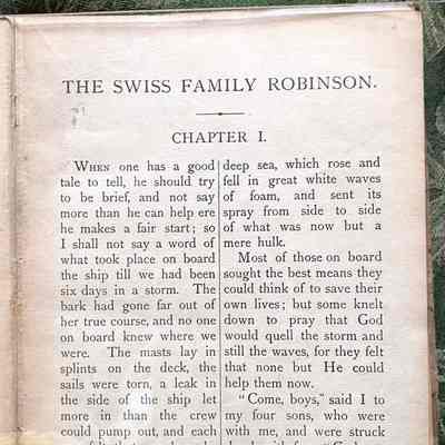 First page (sample text): When one has a good tale to tell, he should try to be brief, and not say more than he can help ere he makes a fair start;... Most of those on board sought the best means they could think of to save their own lives;...