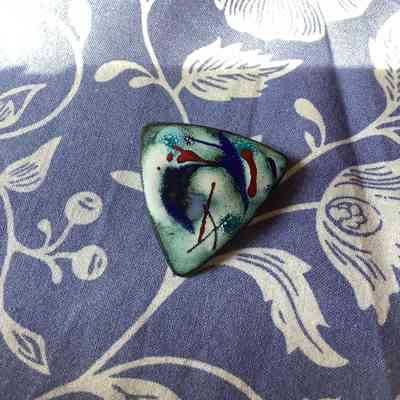 Mid-century modern brooch
