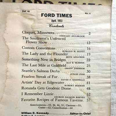 Table of contents