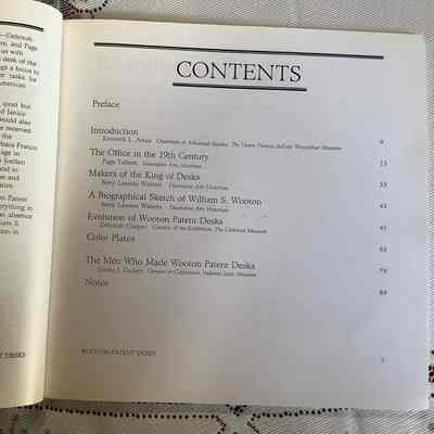 Contents Page