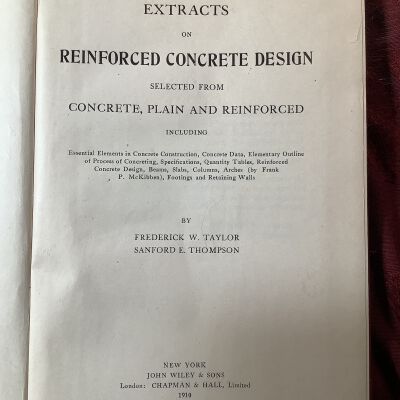 Extracts on Reinforced Concrete Design