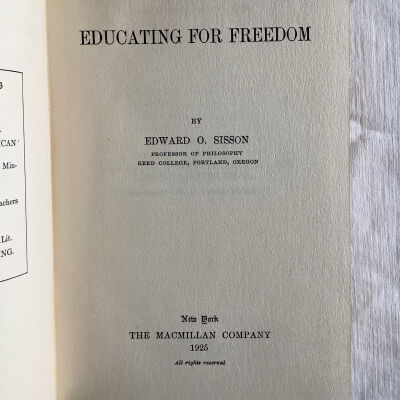 Educating for freedom