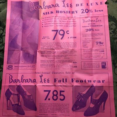 Advertisement 1930’s Capwells