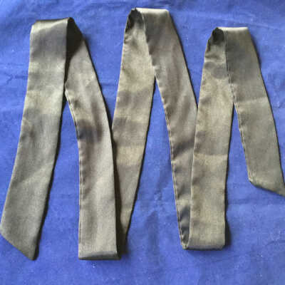 Silk/satin belt