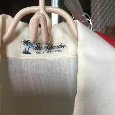 130  White Blouse Philipines Label