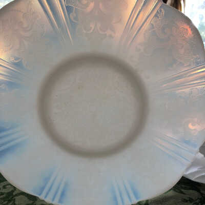 Translucent milky dish
