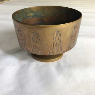 Brass Vessel- Etched