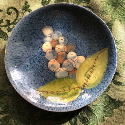 Small Blue Plate