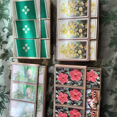 4 Sets- Canasta Decks
